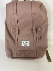 Zaino Herschel ritiro borsa rosa cenere laptop scuola rosa campeggio pannolini bambino - Foto 1 di 11
