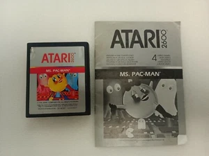 Gioco Atari 2600 ms.pac-man Vintage Sped.48H - Foto 1 di 1