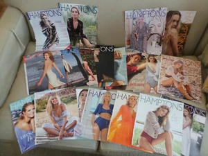 Lot of 19 Hamptons Magazine Models Covers: Klum; Bock; Kurkova; Hunt; Skivers NF - Picture 1 of 7