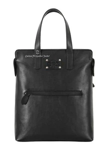 Ladies Real Leather Backpack Bag Black Cowhide Rucksack Shoulder Travel Handbag - Picture 1 of 11