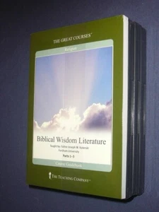 Teaching Co Great Courses CDs : BIBLICAL WISDOM LITERATURE with guidebook - Picture 1 of 1