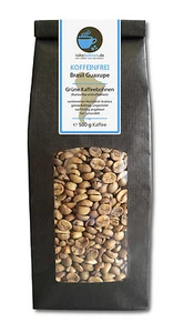 Rohkaffee - Grüner Kaffee KOFFEINFREI Brasil Guaxupe (grüne Kaffeebohnen 500g) - Bild 1 von 1