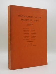 Contributions to the Theory of Games Vol IV TUCKER/LUCE 1959 1st Edition Game - Foto 1 di 10