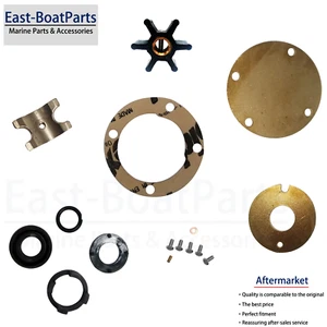 Kit de reparación de bomba de agua para Volvo Penta MD17 MD17C MD17D modelos 21951368 - Imagen 1 de 10