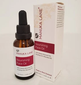 Manuka Lane Nourishing Face Oil Sweet Almond & Rosehip Oils 1.01 fl oz - Picture 1 of 10