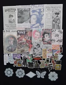 Künstlerische Aufkleber Schreibpapiere matt Washi Sticker für Bujo Basteln (Set 10) - Bild 1 von 5