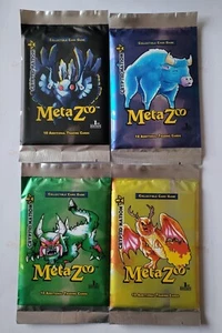 4 x Cryptid Nation CN1 Booster Artwork Set OVP Sealed - MetaZoo CCG - Bild 1 von 1