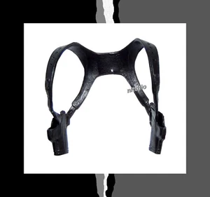 Mezco One:12 The Shadow Street & Smith – CHEST HARNESS WITH STRAIGHT HOLSTERS - Picture 1 of 6