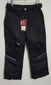 Swiss Tech Kids Size 4/5 Black Pull On Snowpants - Picture 1 of 4