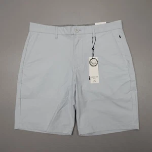 Kenneth Cole Golf Shorts Lightweight Water Resistant Soap Blue - Picture 1 of 12