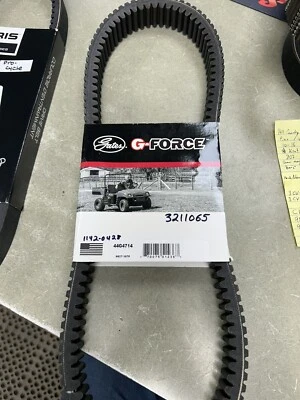 Ремень привода Gates G Force P/N 44G4714 верхний винтик 48,375 дюйма 1,4375 дюйма 1142-0428 G-Force - Изображение 1 из 3