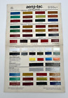 Vintage Aerolac Paint Chips Professional Finishes In Candy Flakes Pearls Samples