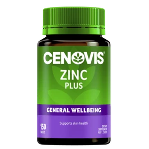 Cenovis Zinc Plus 150 Tablets for Healthy Skin Immune System Function Collagen - Picture 1 of 4