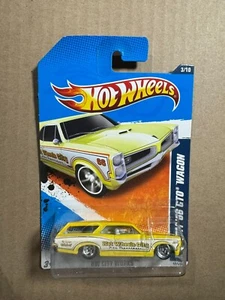 Hot Wheels 2010 - City Works 3/10 CUSTOM '66 GTO WAGON Yellow #111 of 240, New - Picture 1 of 2