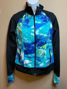 Chaqueta Deportiva Niña Bebe Talla L - Azul y Negra Mangas Largas con Cremallera - TL - Imagen 1 de 4