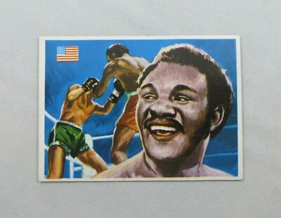 GEORGE FOREMAN 1979 QUELCOM ASES MUNDIALES DEL DEPORTE CARD #72 SPAIN - Image 1 of 2