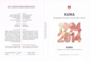 KUNA: SCHAFFUNG DER KROATISCHEN NATIONALWÄHRUNG (2014) KROATISCHE DVD - Bild 1 von 1