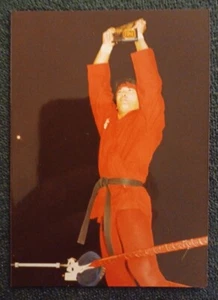 💥1️⃣9️⃣8️⃣7️⃣ Original Ricky Steamboat 3.5x5 Photo vintage NWA WWF Wrestling - Picture 1 of 2