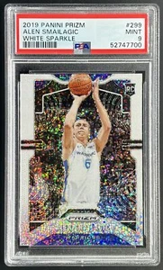 Panini Prizm Alen Smailagic #299 2019 PSA 9 - Imagen 1 de 2