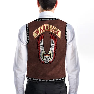 Gilet Da Biker Design Warriors - Picture 1 of 6