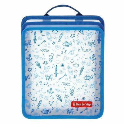 Step by Step Heftbox faltbar - BLAU
