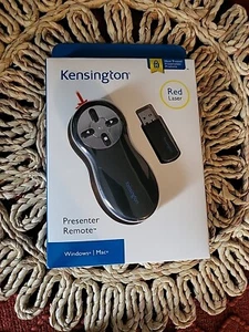 Brandneu im Karton Kensington Wireless Presenter mit rotem Laser (K33374USB) - Bild 1 von 6