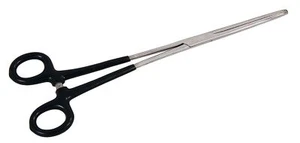 Pinzas de pesca rectas de acero inoxidable de 10" 250 mm - Imagen 1 de 2