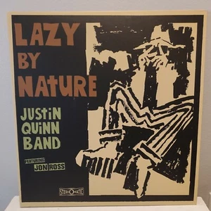LAZY BY NATURE JUSTIN QUINN BAND JON ROSS 180 GRAM RARE BLUES - Imagen 1 de 5