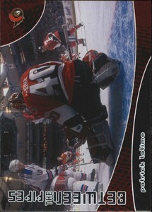2001-02 Between the Pipes Senators Hockey Card #104 Patrick Lalime
