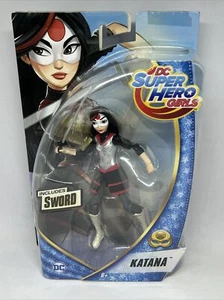 DC Super Hero Girls KATANA con spada ~ Modellino 6 pollici ~ Mattel ~ Nuovo con scatola     - Foto 1 di 8