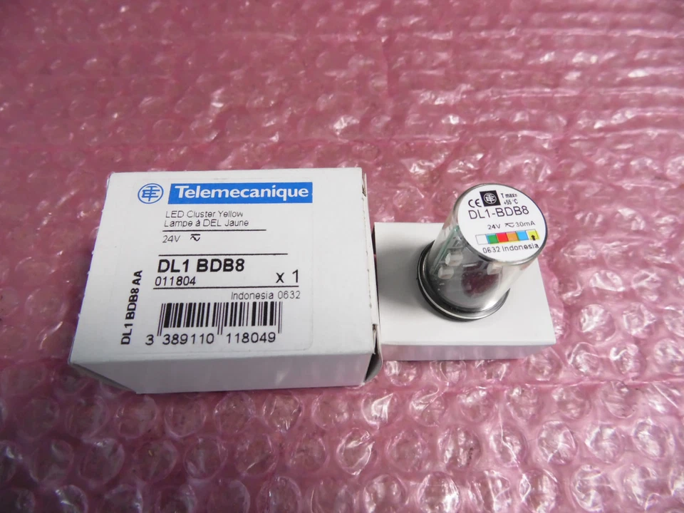 Telemecanique Schneider DL1 BDB8 Cluster Lampe Yellow, Neu OVP - Bild 1 von 1