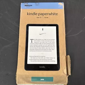 Amazon Kindle Paperwhite 12th Generation - 16GB - 7” - Jade *READ* - Picture 1 of 5