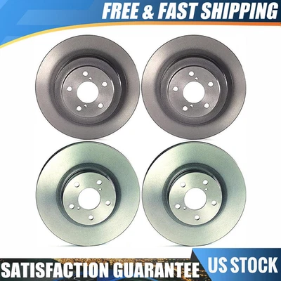 Brembo 4 Front Rear Brake Rotor Fits 2000-2004 Subaru Legacy 2000 Subaru Outback - Image 1 of 4