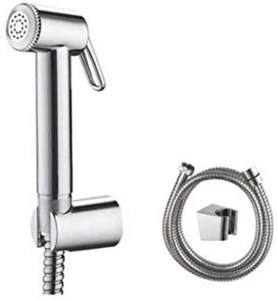 M20282 - WC Bidet Doccetta Con Supporto E Flessibile, Spruzzatore Doccia, Cromo - Foto 1 di 12