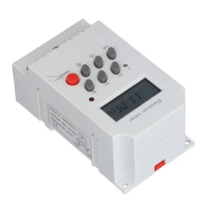 (2)Electronic Timer Switch DIN Electronic Timer Switch Electronic Timer Rail - Image 1 of 4