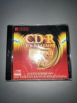 Ricoh CDR 650MB (74 min.) Sealed - Image 1 of 2