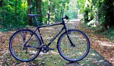 Stevens Pro Cross 56cm Gravel Tourer Commuter Lowrider Neuteile Reiserad schwarz - Bild 1 von 4