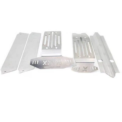 For  X-Maxx XMAXX Chassis Armor Complete Skid Plate Stainless Steel Parts - Image 1 of 4