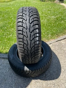 2x neumáticos para todo clima Uniroyal AllSeasonExpert 2 185/60 R14 82T M+S DOT2018 8 mm EXCELENTE - Imagen 1 de 12