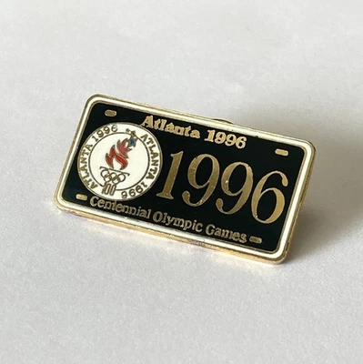 Pin de colección de los Juegos Olímpicos de Atlanta 1996 centenario placa esmalte antorcha olímpica Foto 1 de 4