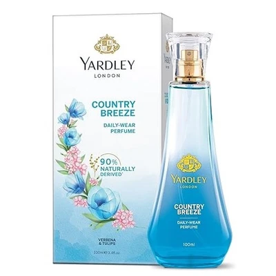 Yardley London Country Breeze Perfume Spray Floral Fruity Scent| 90% Naturally D - Image 1 of 4