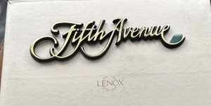 82 83 84 85 86 87 88 89 CHRYSLER FIFTH AVENUE REAR GOLD EMBLEM BADGE OEM **read - Picture 1 of 6