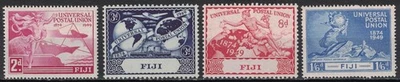 FIJI: 1949 SC#141-44 MNH edición UPU AP3784 Foto 1 de 2