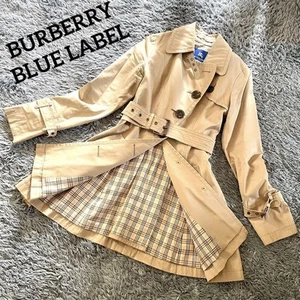Burberry Blue Label Nova Check Trenchcoat Beige Größe 38 - Bild 1 von 24