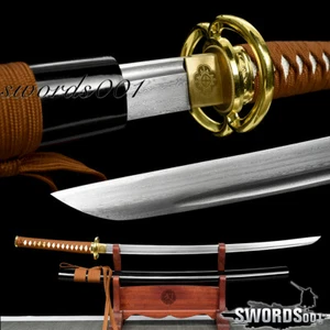Rurouni Kenshin Katana Unique Reversed Blade Damascus Steel Japanese Sharp Sword - Picture 1 of 18