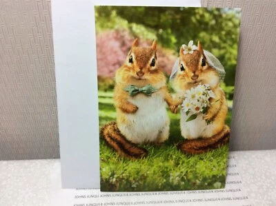 AVANTI WEDDING GREETING CARD New w/envelope "Obviously, you're nuts about each"