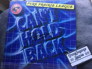 Vince Gill hand signed album autographed Pure Prairie League w/ BACK STAGE PASS! - Picture 1 of 2
