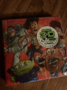 Toy Story 3 Amazing Lunch Napkins Birthday Party Supplies 16 Per Package NEW - Picture 1 of 1