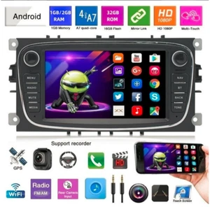 Radio estéreo para automóvil Ford Focus 2004-2012 7" Android 12 Carplay GPS WIFI - Imagen 1 de 19