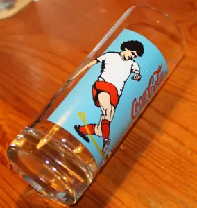 COCA-COLA 1991 Original Glass 0,2l - Football - Picture 1 of 9